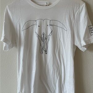 White Graphic T-Shirt